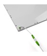 60x60 LED panel 36W - UGR19, Inkl. Philips driver, hvid kant