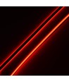 5m 9W/m Rød Dot-free COB-LED strip - 24V DC, IP67, 240 LED/m, 5 års garanti