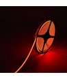 5m 9W/m Rød Dot-free COB-LED strip - 24V DC, IP67, 240 LED/m, 5 års garanti
