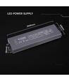 200W / 12V DC strømforsyning til LED strips - 16.6A, IP67 vandtæt