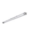 120cm Limea T8 LED armatur, gennemfortrådet - Til 2x 120cm LED rør, IP65 vandtæt