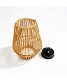 Solar Rattan Lanterne – Boheme Havelampe med Automatisk Tænd/Sluk, IP44