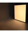 60x60 LED panel 36W Triac dæmpbar - Højde:28mm, 116lm/w, UGR19, RA93, hvid kant