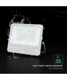 150W LED projektør, Slimline - 135lm/W, CREE chip, IP65, sort hus, 6 års garanti