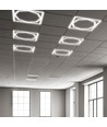 60x60 LED Octagon Borderline panel, 72W - 6500K, Dual Lifud driver, flicker free