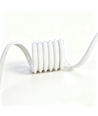5m 9W/m Lilla/pink Slim COB strip - 230V, IP67 vandtæt, 296 LED, kan klippes for hver 10cm