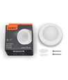 PIR bevægelses- og lyssensor 2000W - Hvid, indbygget sensor