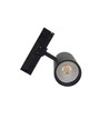 25-30W 3-faset CCT Triac skinnespot - RA92, Justerbar CCT & Watt, Sort