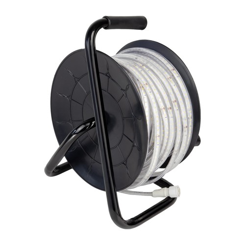25m rulle 8W/m LED strip - 120 LED pr. meter, IP65, 4000K, 600lm/m, 8mm bredde