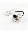 7W RA96 CCT + DimToWarm indbygningsspot til isolering - dæmpbar, Hul: Ø6,8 cm, Mål: Ø9,3 cm, guld