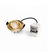 7W RA96 CCT + DimToWarm indbygningsspot til isolering - dæmpbar, Hul: Ø6,8 cm, Mål: Ø9,3 cm, guld