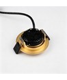 7W Ø8,3cm DimToWarm+CCT indbygningsspot dæmpbar RA96 - Hul: Ø6,8 cm, Mål: Ø8,3 cm, Guld