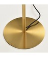 Denia 10xG9 gulvlampe messing/ravfarve - 160cm, ravfarvet glas, uden lyskilde