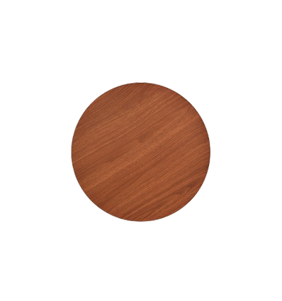 Ø30cm væglampe - Mørkt træ, 6W, 2700K, IP20