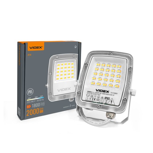 20W CCT LED projektør - IP65, arbejdslampe, udendørs