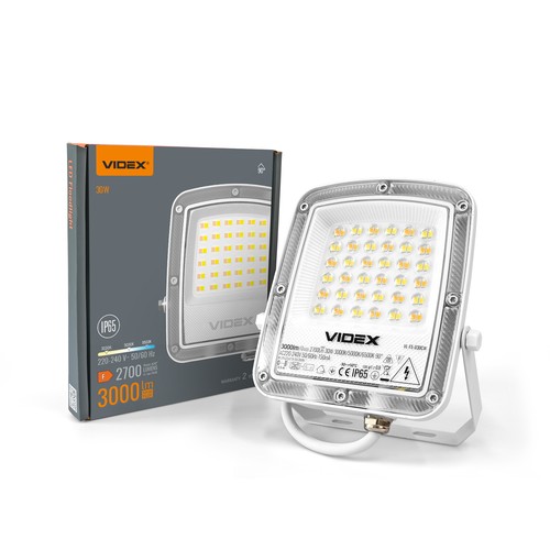 30W LED projektør - 3-i-1 CCT, IP65