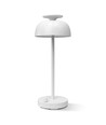Genopladelig LED skrivebordslampe med white noise - RGB+W, neutral hvid, transportabel