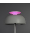 Genopladelig LED skrivebordslampe med white noise - RGB+W, neutral hvid, transportabel