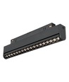 7W SHIFT LED skinnespot, 48V - RA90, 3000K, 35 grader, justerbar, sort