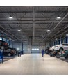 100W/150W/200W PLATEO 4 LED high bay, 155lm/W - IP65, 6500K, 0-10V dæmpbar, IK09, sort hus