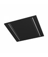 40W Algine Line CCT LED panel - Sort, justerbar lyskulør, 230V