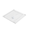 60x60 LED panel, 40W - CCT, indbygningspanel, hvid kant