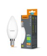 E14 6W LED kertepære - C37, neutral hvid