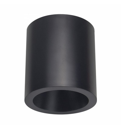 7W LED påbygningsspot, CCT - 3 lyskulør, Ø9cm, sort, UGR19, 45° spredning