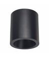 7W LED påbygningsspot, CCT - 3 lyskulør, Ø9cm, sort, UGR19, 45° spredning