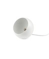 GLOBE Hvid Ø20cm pendel - E27 fatning, 2m ledning, Metal