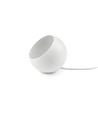 GLOBE Hvid Ø20cm pendel - E27 fatning, 2m ledning, Metal