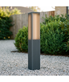 FYRON Bollard havelampe, Grå - E27, 61 cm, IP54 udendørs, pullert