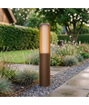 FYRON Bollard havelampe, Coffee - E27, 61 cm, IP54 udendørs, pullert
