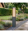 FYRON Bollard havelampe, Grå - E27, 61 cm, IP54 udendørs, pullert