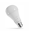 B22 10W LED pære - 5CCT, GLS, 5 lyskulører i én pære