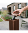 FYRON Bollard havelampe, Coffee - E27, 61 cm, IP54 udendørs, pullert