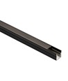 120cm LED Akustikpanel-sæt, sort - 2 stk. CCT LED strips m. 60W strømforsyning - Vælg WiFi eller RF