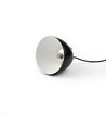HOLM Sort Ø16cm pendel - E27 fatning, 2m ledning, Metal / Træ