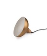 BIRK Børstet Messing Ø24cm pendel - E27 fatning, 2m ledning, Aluminium