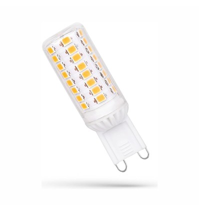 G9 4,5W LED pære - 3000K, 300° spredning, 5 års garanti