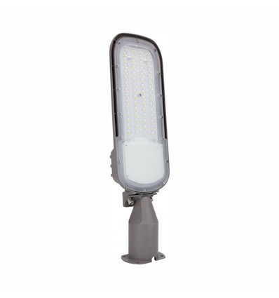 50W LED gadelampe - Ø60 mm, IP65, IK09, grå, 5 års garanti
