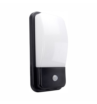 20W LED væglampe med sensor - 4000K, IP54, bevægelsessensor, udendørs