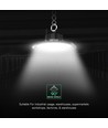 150W V-Tac LED high bay, 155lm/W - IP65, 4000K, Cree chip, 6 års garanti