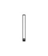 Batteri skabsbelysning - 40cm, Sort, PIR sensor, genopladelig