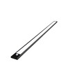 Batteri skabsbelysning - 80cm, Sort, PIR sensor, genopladelig