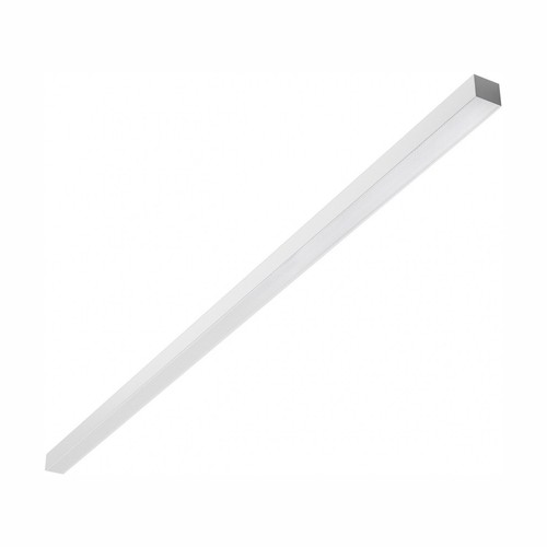 150cm Kontorlampe, 50W, CCT - 3 lyskulører, UGR19, 5 års garanti, hvid