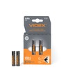 2 stk. AAA 1,5V genopladelige Li-ion batterier - 570mAh, med USB-C
