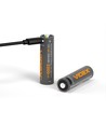 2 stk. genopladelige AA Li-ion batterier, 1,5V - 2200mAh, USB-C port, termisk beskyttelse