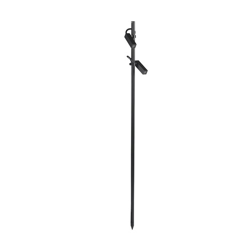 V-Tac 4W dobbelt LED spydspot - Sort aluminium, 4000K, udendørs