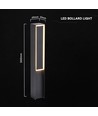 V-Tac 8W LED bedlampe 50cm - IP54, 3000K